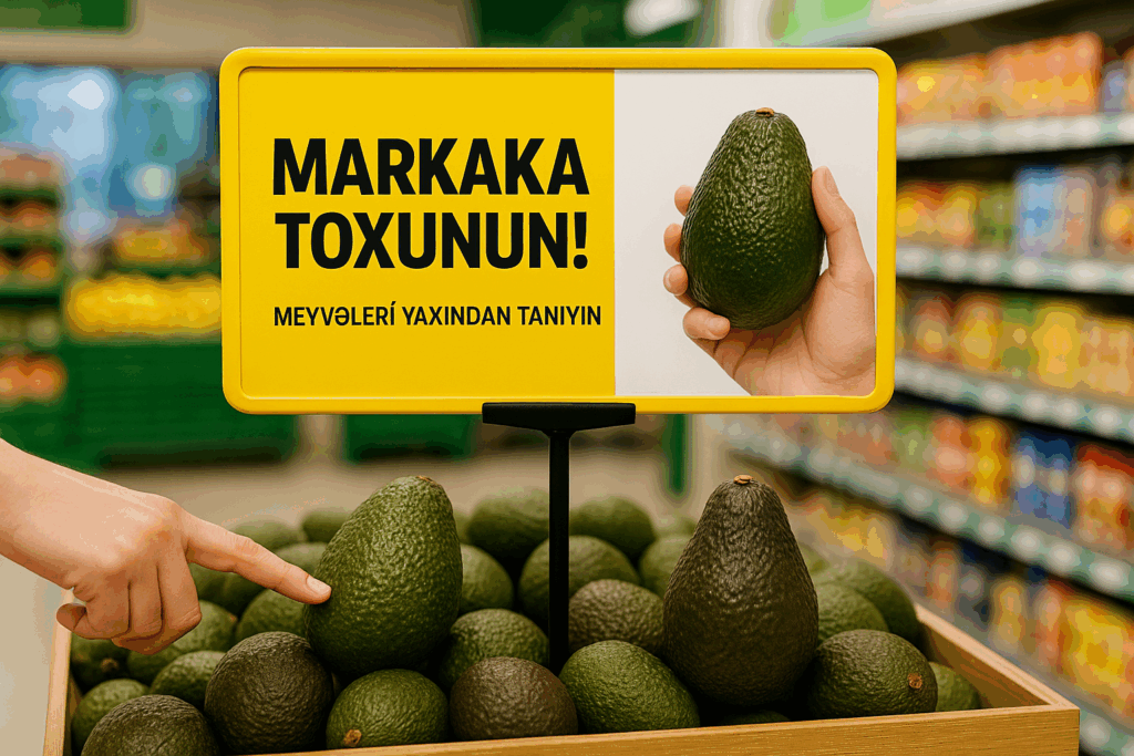 Toxunma və təcrübə zonaları: “Əllə hiss et” impulsunu yaradın vitrin stend displey - stand.az